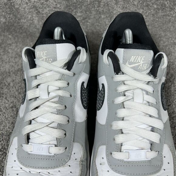 Nike Air Force 1 Low Nike By You DH7128-991 Men’s Size 10.5 Gray Athletic Shoes - Picture 4 of 12